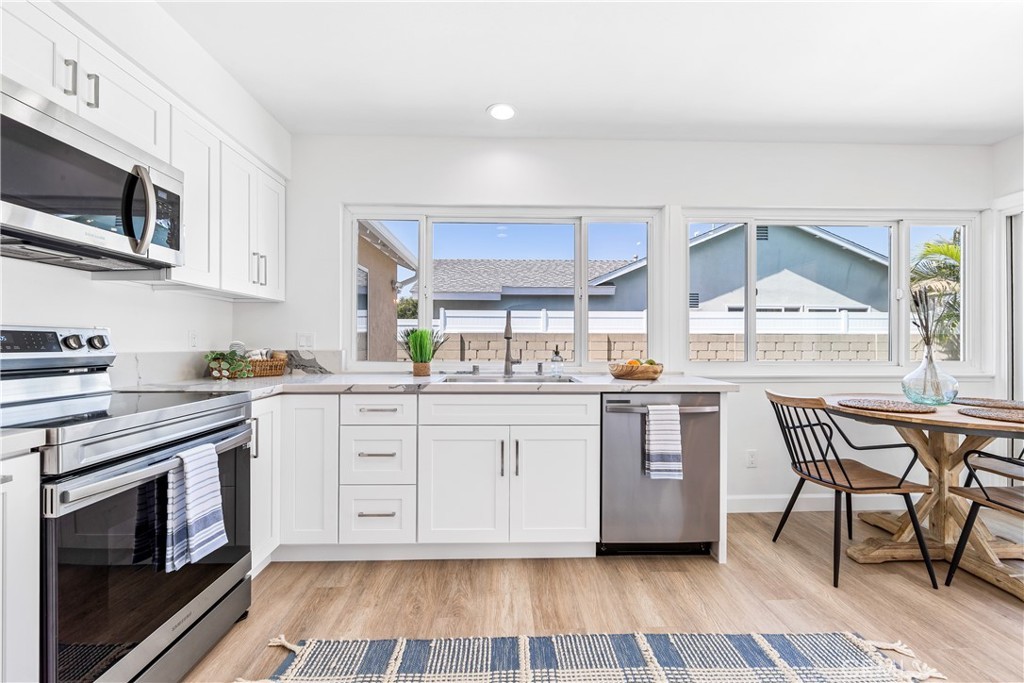 Detailed millwork and custom cabinetry